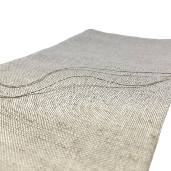 Lina maisiņš 14 X 25 cm pelēkā krāsā